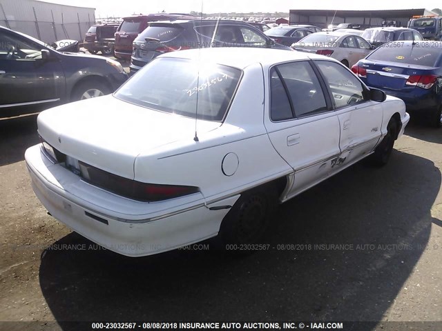 1G4NV55M9RC294585 - 1994 BUICK SKYLARK CUSTOM WHITE photo 4