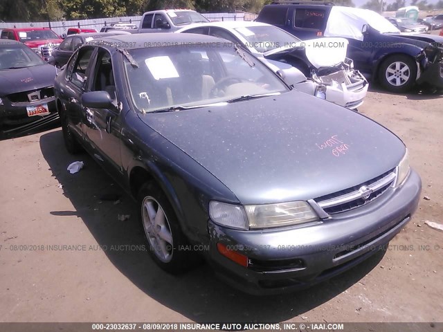 JN1CA21D4WT615328 - 1998 NISSAN MAXIMA GLE/GXE/SE GREEN photo 1