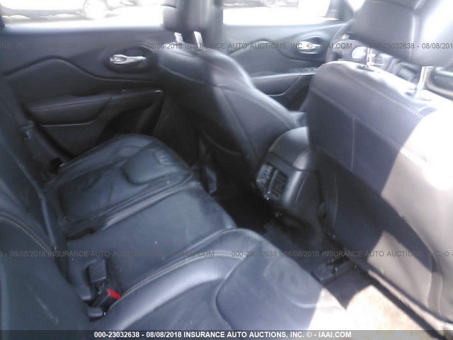 1C4PJMDB4GW152370 - 2016 JEEP CHEROKEE LIMITED 银色 照片 8