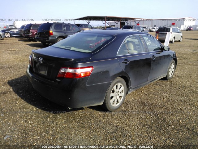 JTNBK46K073006856 - 2007 TOYOTA CAMRY NEW GENERAT LE/XLE/SE BLACK photo 4