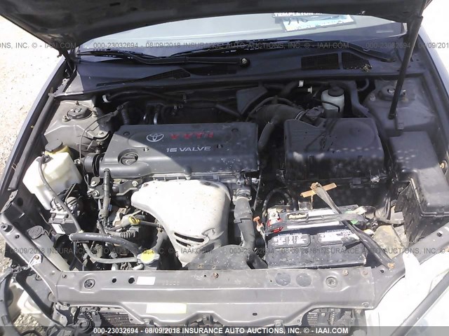 4T1BE32K94U853310 - 2004 TOYOTA CAMRY LE/XLE/SE GRAY photo 10