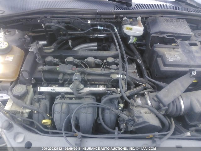 1FAFP37N47W227648 - 2007 FORD FOCUS ZX5/S/SE/SES GRAY photo 10