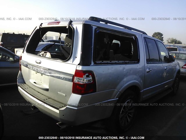 1FMJK1JTXGEF27792 - 2016 FORD EXPEDITION EL XLT/EL KING RANCH SILVER photo 6