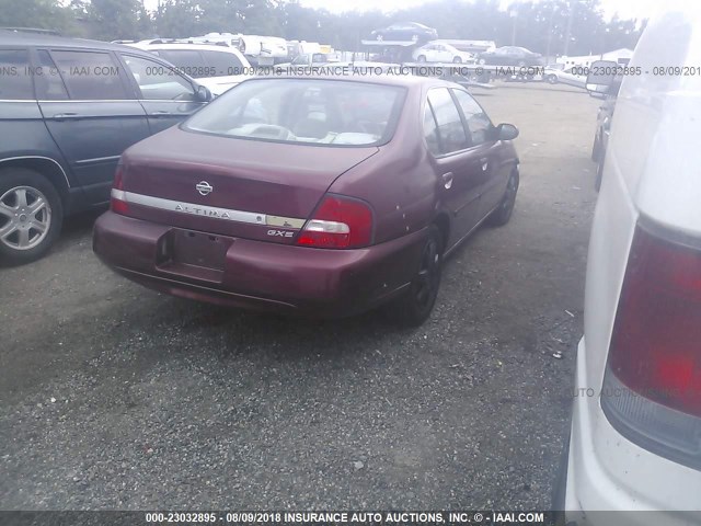 1N4DL01D71C137713 - 2001 NISSAN ALTIMA XE/GXE/SE BURGUNDY photo 4