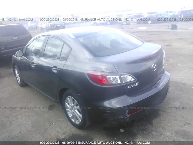 JM1BL1V7XC1700165 - 2012 MAZDA 3 I Boz foto 3