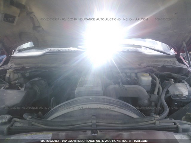 3D7MX48C37G741788 - 2007 DODGE RAM 3500 ST/SLT MAROON photo 9