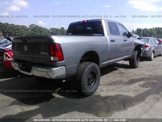 3C6TD5CT8CG289270 - 2012 DODGE RAM 2500 ST ნაცრისფერი ფოტო 4