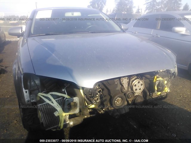 WAUAF78E18A028436 - 2008 AUDI A4 2.0T SILVER photo 6