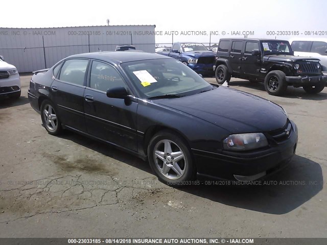 2G1WP551759361414 - 2005 CHEVROLET IMPALA SS BLACK photo 1