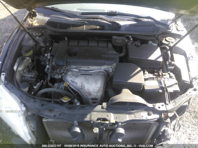 4T1BF3EK9BU663450 - 2011 TOYOTA CAMRY SE/LE/XLE შავი ფოტო 10