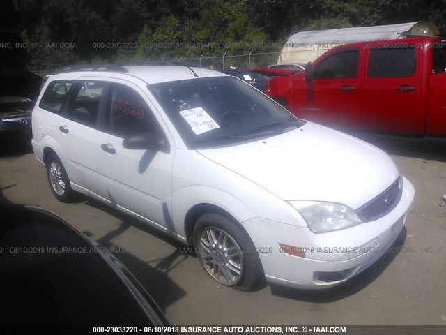 1FAHP36N66W241298 - 2006 FORD FOCUS ZXW WHITE photo 1