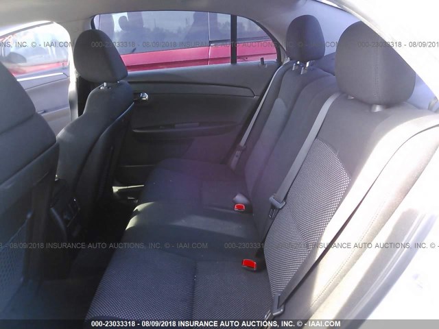 1G1ZC5EU9CF349014 - 2012 CHEVROLET MALIBU 1LT ვერცხლისფერი ფოტო 8