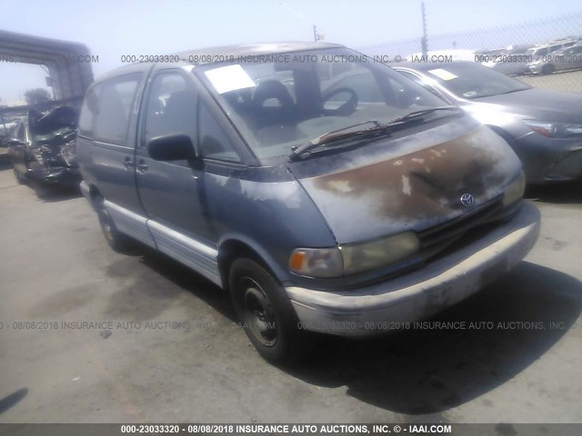 JT3AC11R2M0002048 - 1991 TOYOTA PREVIA DLX BLUE photo 1