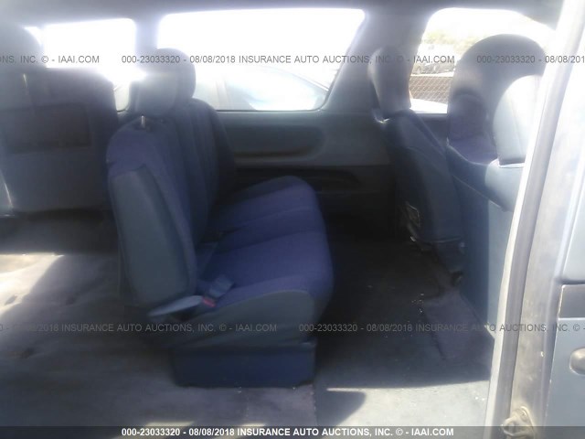 JT3AC11R2M0002048 - 1991 TOYOTA PREVIA DLX BLUE photo 8