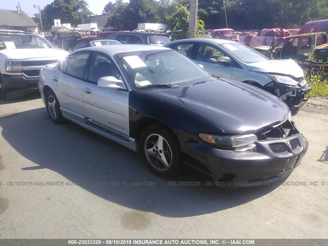 1G2WP52K72F206308 - 2002 PONTIAC GRAND PRIX GT SILVER photo 1