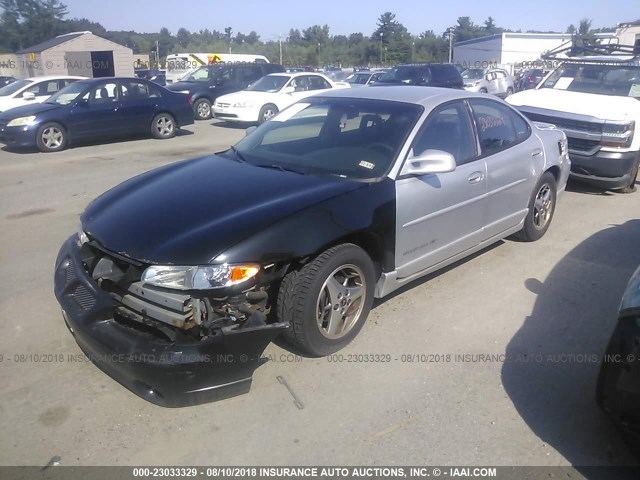 1G2WP52K72F206308 - 2002 PONTIAC GRAND PRIX GT SILVER photo 2