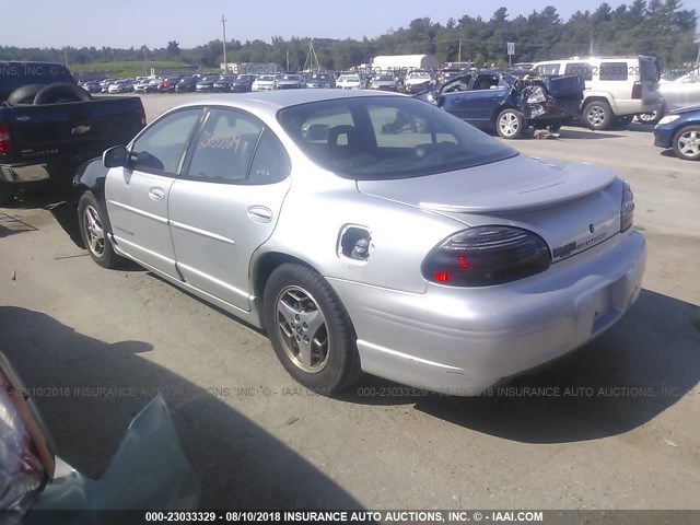 1G2WP52K72F206308 - 2002 PONTIAC GRAND PRIX GT SILVER photo 3