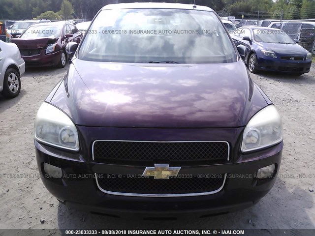 1GNDU23118D156226 - 2008 CHEVROLET UPLANDER LS ბურგუნდია ფოტო 6