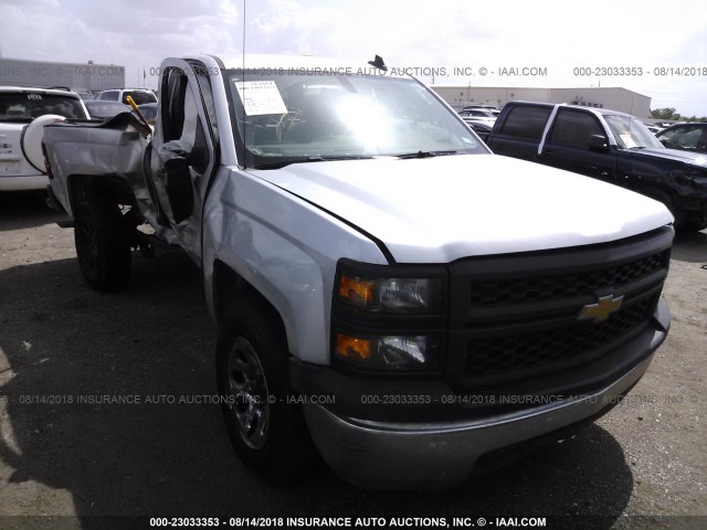 1GCNCPEH8FZ406049 - 2015 CHEVROLET SILVERADO C1500 SILVER photo 1