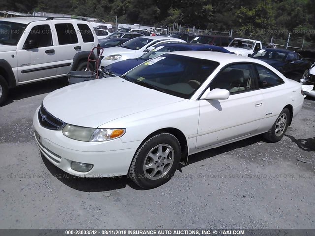 2T1CF22P5XC181324 - 1999 TOYOTA CAMRY SOLARA SE/SLE თეთრი ფოტო 2