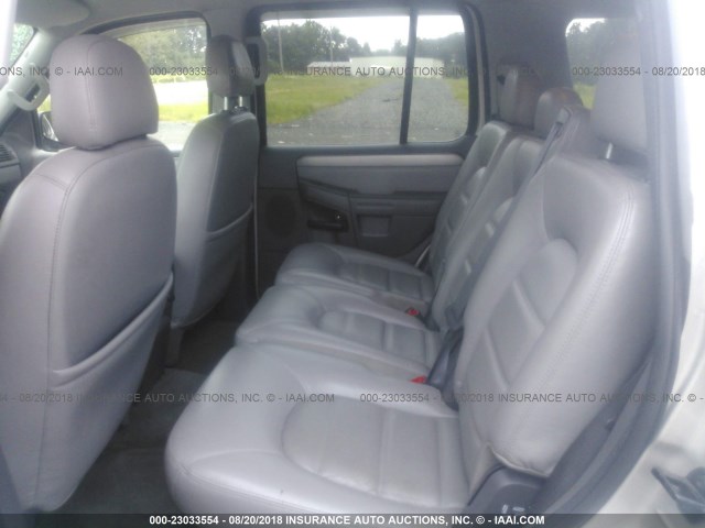 1FMZU73K74ZB16293 - 2004 FORD EXPLORER XLT/XLT SPORT/NBX 银色 照片 8