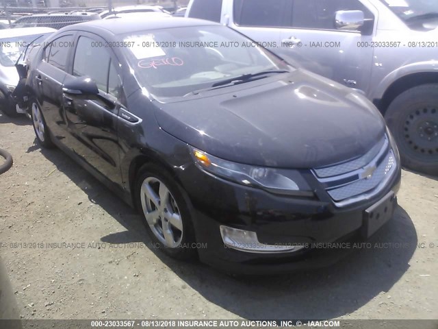 1G1RF6E49EU115774 - 2014 CHEVROLET VOLT BLACK photo 1