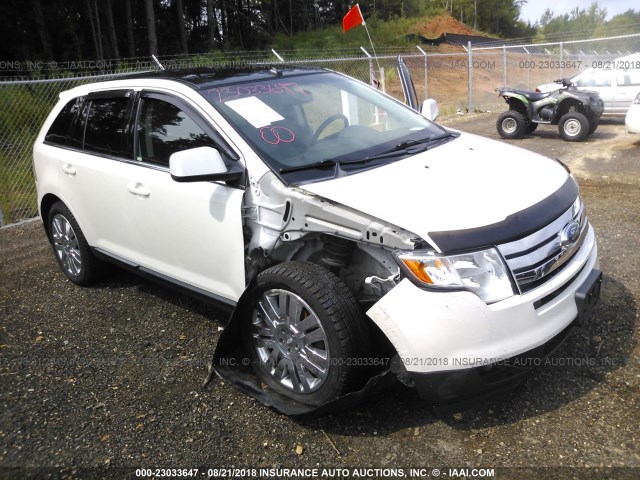 2FMDK39C39BA92335 - 2009 FORD EDGE LIMITED WHITE photo 1