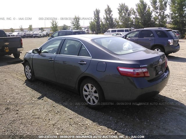 4T1BK46K97U528007 - 2007 TOYOTA CAMRY NEW GENERAT LE/XLE/SE GRAY photo 3