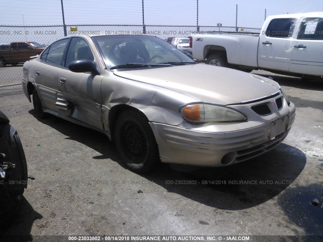 1G2NF52F12C142513 - 2002 PONTIAC GRAND AM SE1 GOLD photo 1