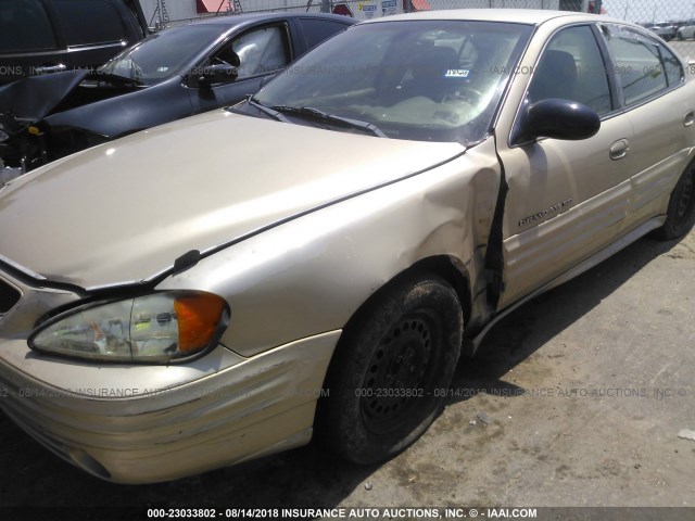 1G2NF52F12C142513 - 2002 PONTIAC GRAND AM SE1 GOLD photo 6