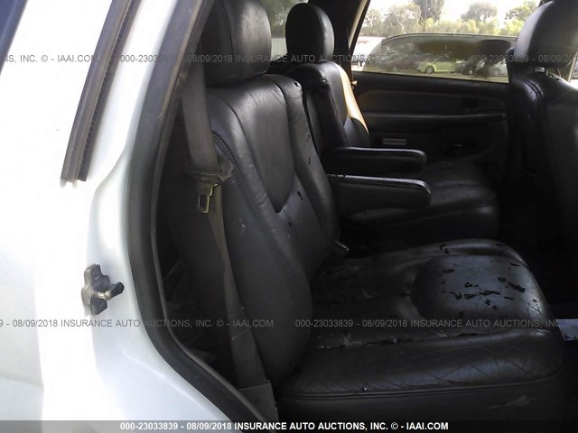 1GKEK63U63J132832 - 2003 GMC YUKON DENALI WHITE photo 8