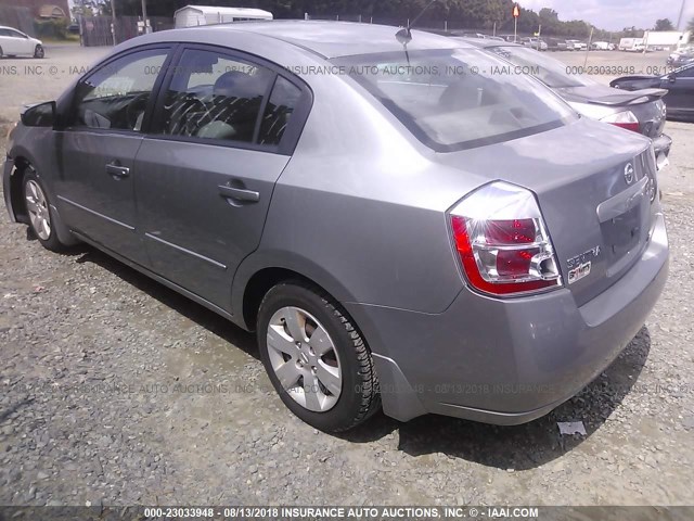 3N1AB61E58L684914 - 2008 NISSAN SENTRA 2.0/2.0S/2.0SL GRAY photo 3