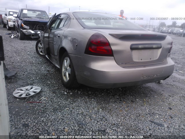 2G2WP552X61172440 - 2006 PONTIAC GRAND PRIX BROWN photo 3