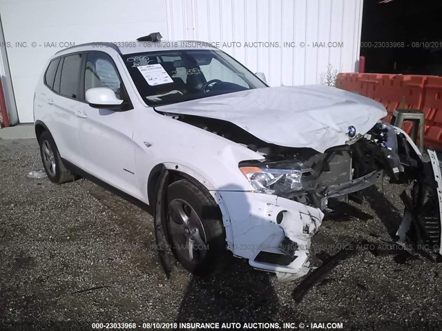 5UXWX5C52CL724509 - 2012 BMW X3 XDRIVE28I WHITE photo 1