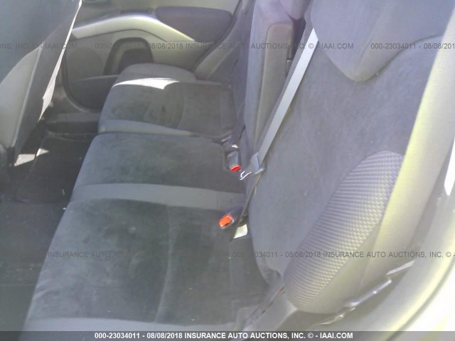 JA4AS2AW6AZ010553 - 2010 MITSUBISHI OUTLANDER ES ნაცრისფერი ფოტო 8