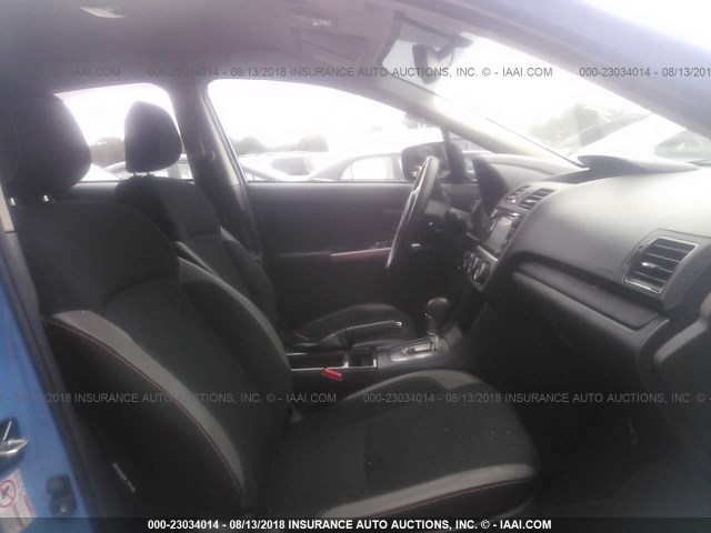 JF2GPABC9GH204154 - 2016 SUBARU CROSSTREK PREMIUM Mavi foto 5