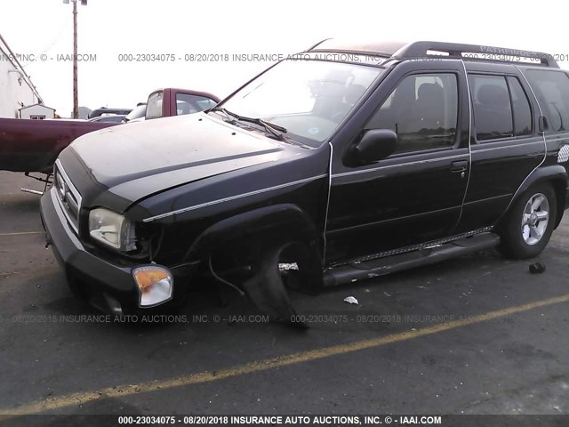 JN8DR09Y04W921917 - 2004 NISSAN PATHFINDER LE/SE BLACK photo 6