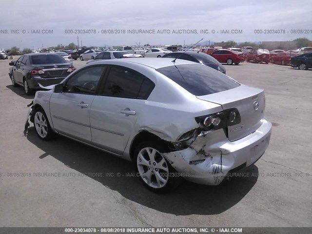 JM1BK32F891232360 - 2009 MAZDA 3 I SILVER photo 3