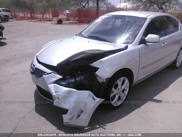 JM1BK32F891232360 - 2009 MAZDA 3 I SILVER photo 6