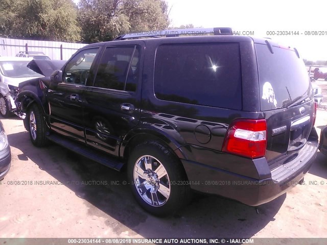 1FMJU2A53AEB56807 - 2010 FORD EXPEDITION LIMITED BLACK photo 3