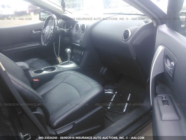 JN8AS5MV9CW364098 - 2012 NISSAN ROGUE S/SV BLACK photo 5