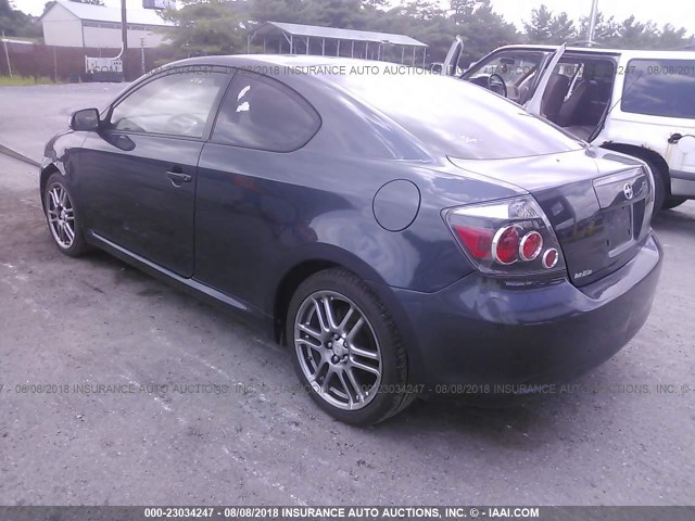 JTKDE167280246842 - 2008 TOYOTA SCION TC 灰色 照片 3