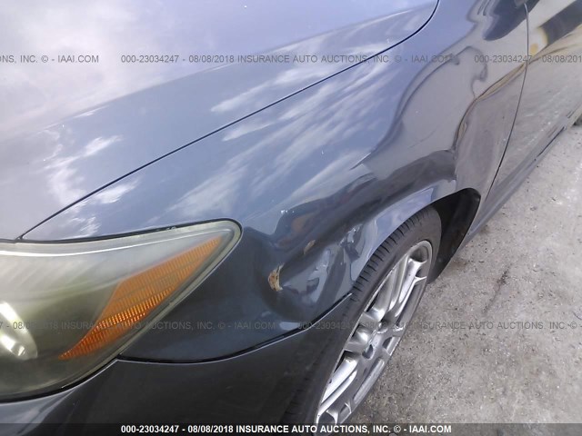 JTKDE167280246842 - 2008 TOYOTA SCION TC 灰色 照片 6