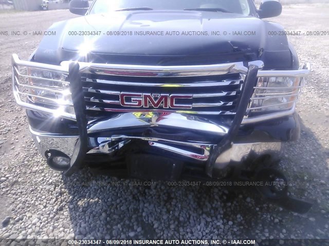 1GTR2WE71DZ213339 - 2013 GMC SIERRA K1500 SLT BLACK photo 6