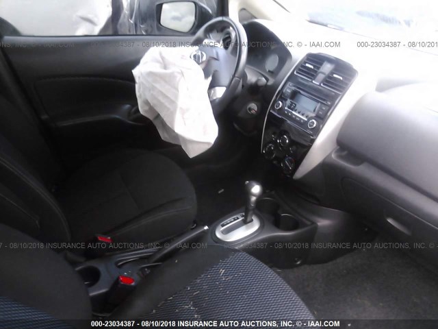 3N1CE2CP5FL382284 - 2015 NISSAN VERSA NOTE S/S PLUS/SV/SL/SR BLACK photo 5