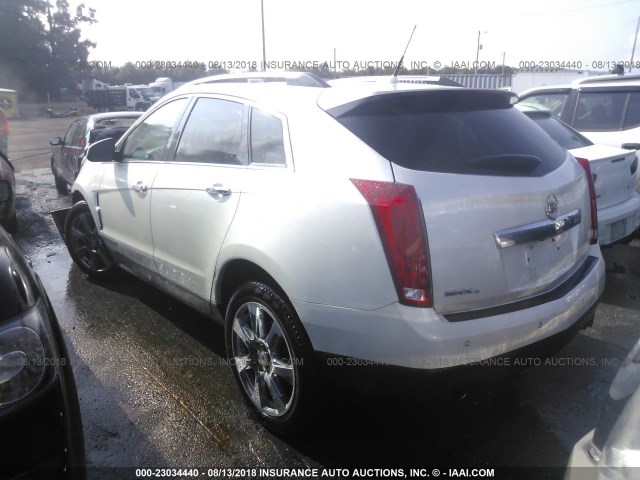 3GYFNFEYXAS530459 - 2010 CADILLAC SRX PREMIUM COLLECTION WHITE photo 3