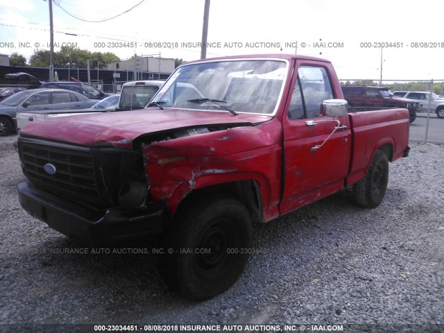 1FTCF10FXDNA39760 - 1983 FORD F100 RED photo 2