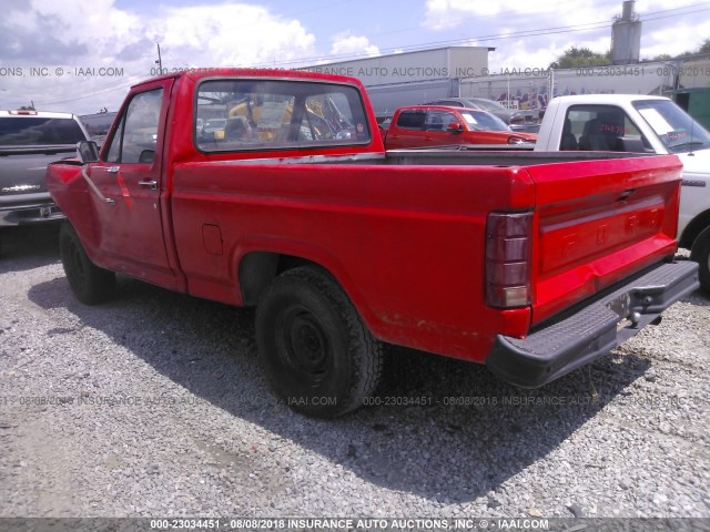 1FTCF10FXDNA39760 - 1983 FORD F100 RED photo 3