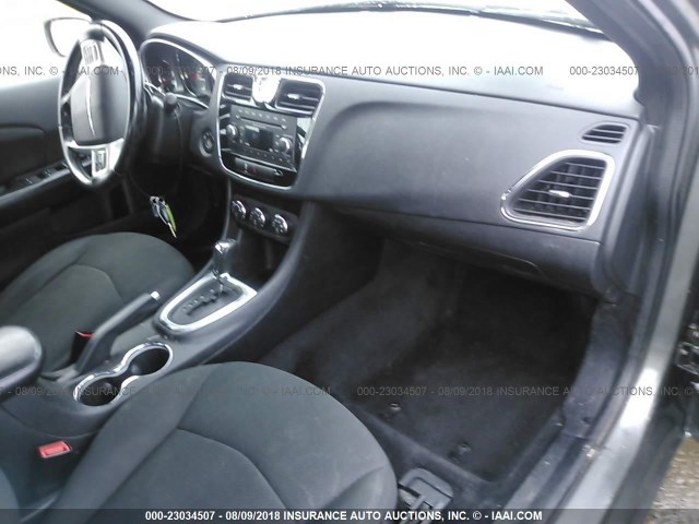 1C3CCBBB5CN160935 - 2012 CHRYSLER 200 TOURING GRAY photo 5