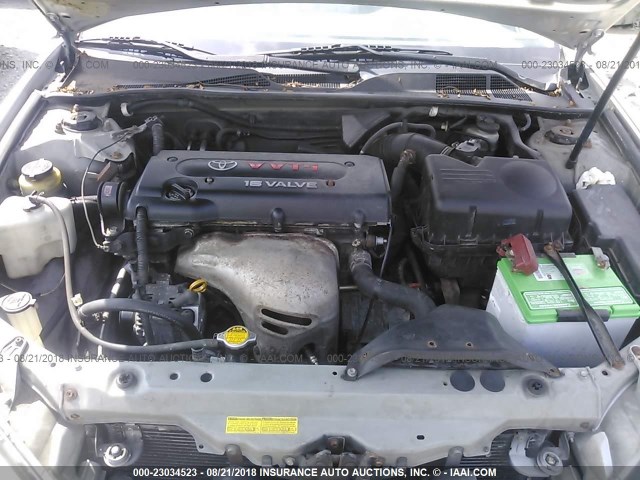 4T1BE32K63U693904 - 2003 TOYOTA CAMRY LE/XLE/SE 银色 照片 10